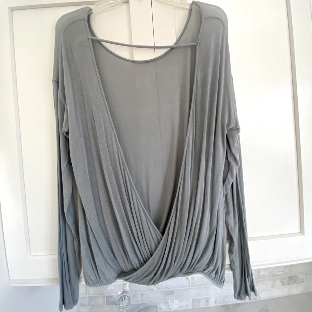 Free People Open Back Top